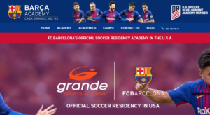 Barca Academy - Web site management and consumer lead strategy